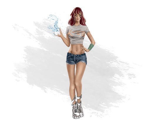 Sheri Truvil Comic Book Artwork From Children of Jambheria